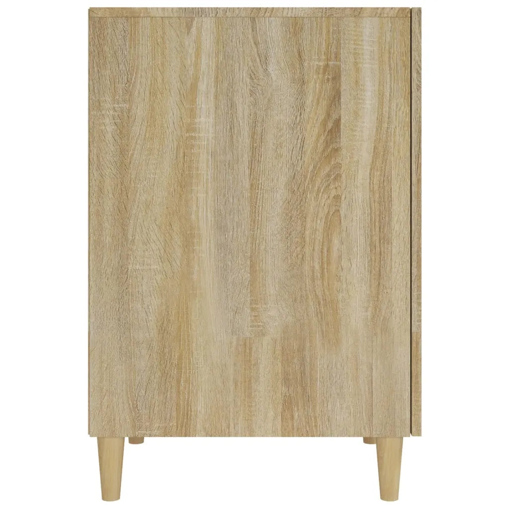 Scrivania Rovere Sonoma 140x50x75 cm in Legno Multistrato cod mxl 69027