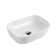 Lavabo rettangolare LINPH cm 49x39x15 bianco lucido