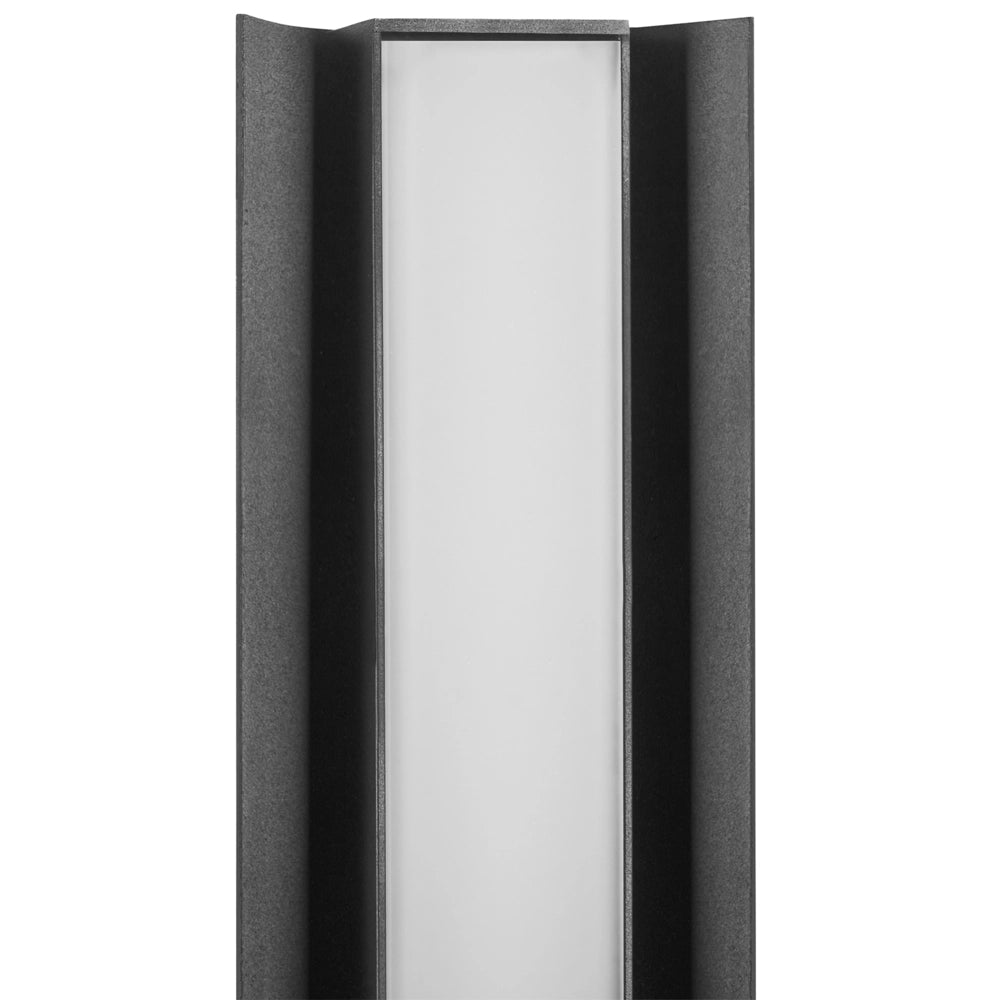 Set di 2 applique da esterno in metallo nero, stile tradizionale, per porta d'ingresso e veranda