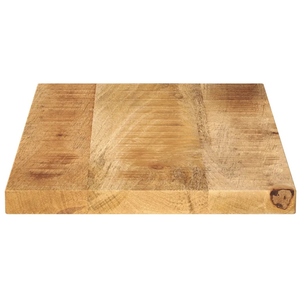 Piano per Tavolo 60x30x3,8cm Rettangolare Legno di Mango Grezzo 371369