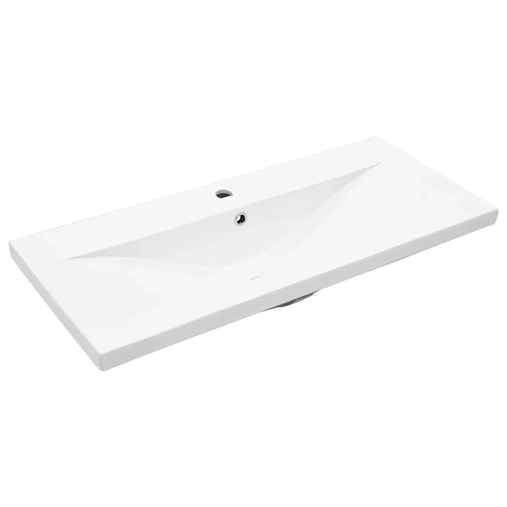Set Mobili da Bagno 4 pz Grigio Cemento in Legno Multistrato 3324881