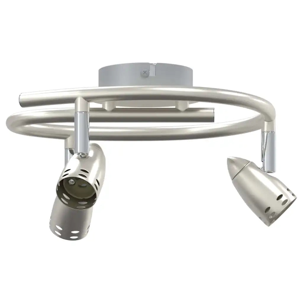 Faretto da soffitto Nichel 24 x 22 x 12,5 cm Metallo 4108219