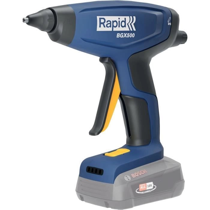 Pistola per colla a batteria 18V 900g/h - RAPID - BGX500 - Scatola senza batteria