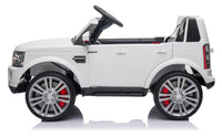 Macchina Elettrica per Bambini 12V con Licenza Land Rover Discovery Bianca