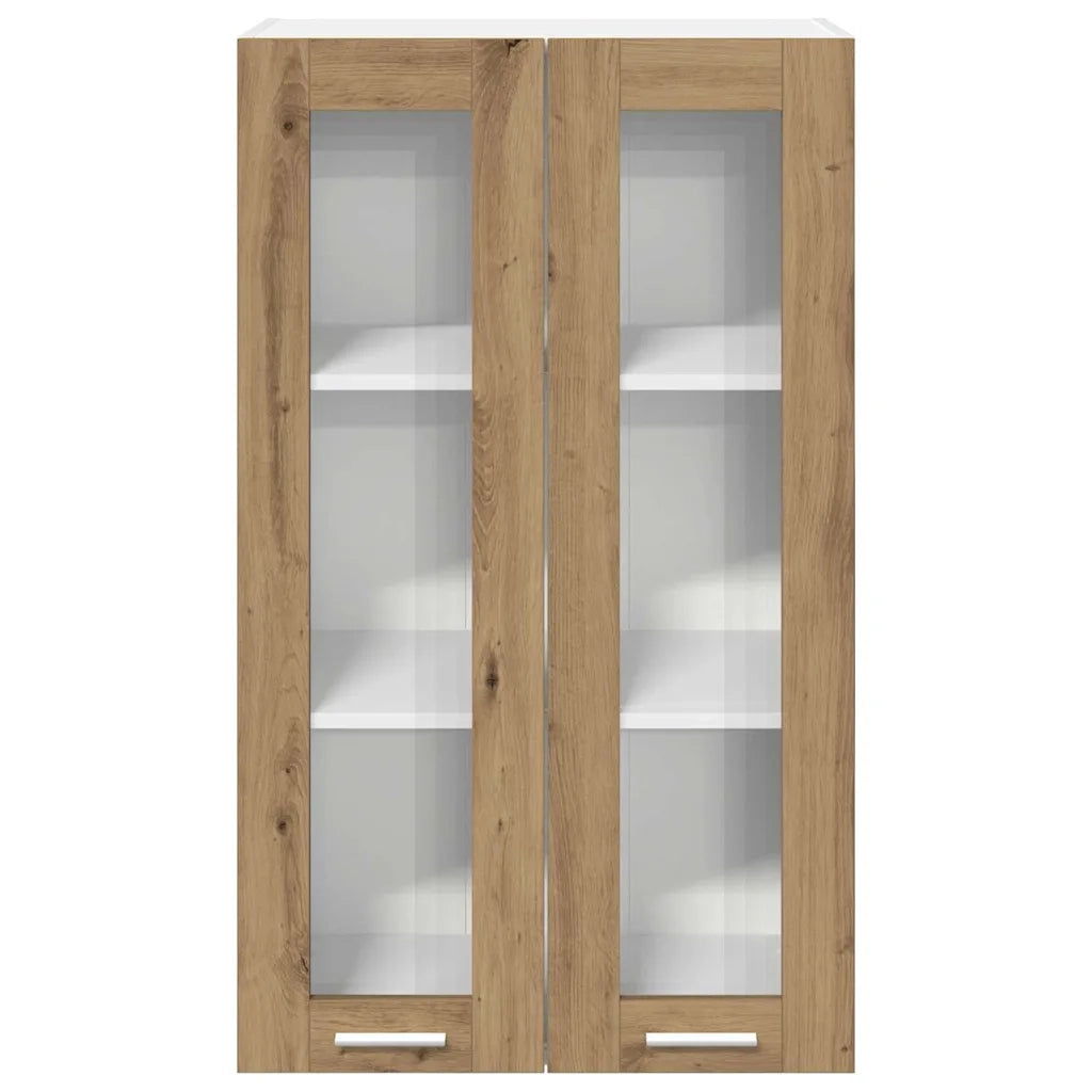 Armadio pensile con porta Rovere artigianale 60 x 31 x 100 cm