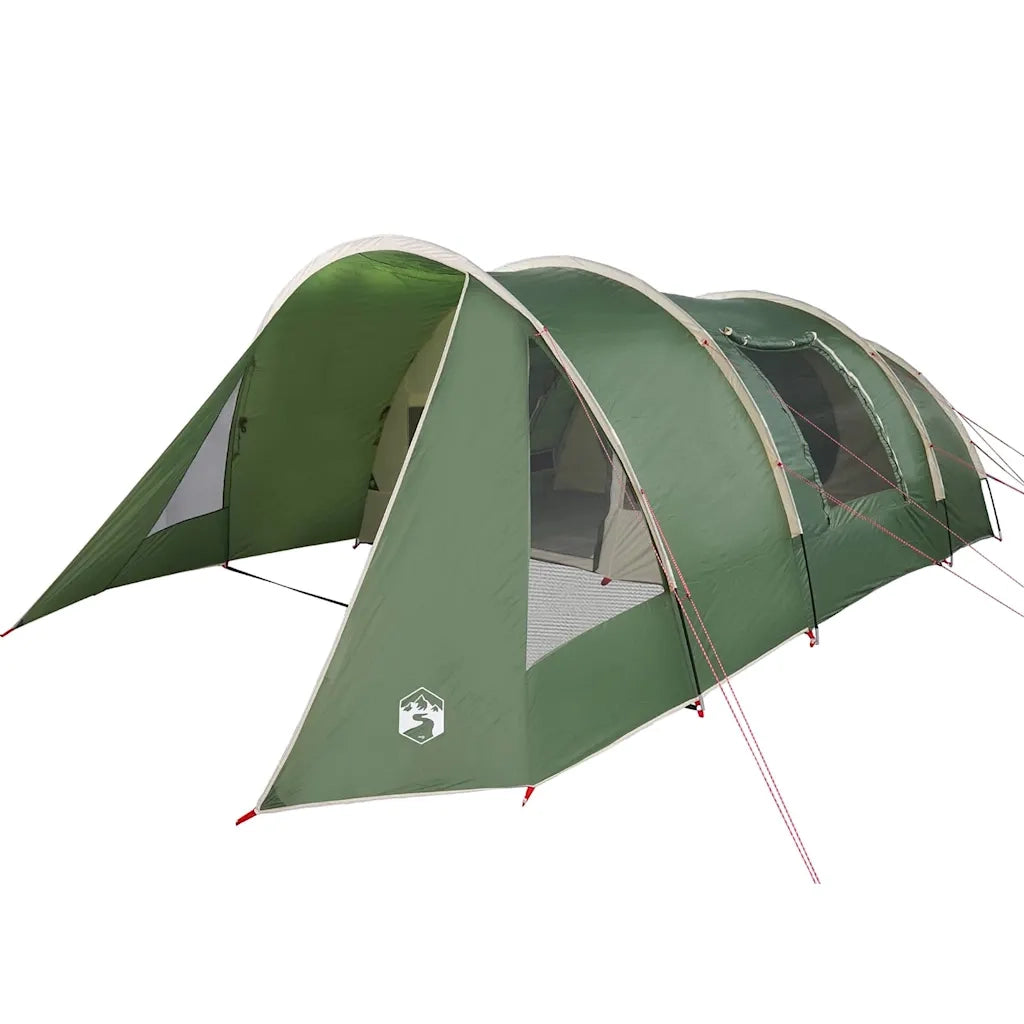 Tenda Tunnel per 5 Persone 5 persona Verde e Bianco 42004041