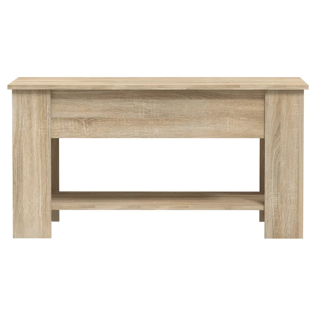 Tavolino da Salotto Rovere Sonoma 101x49x52cm Legno Multistrato 809704
