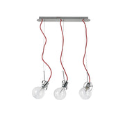 Issiglio, Lampada a Sospensione Made in Italy, Argento
