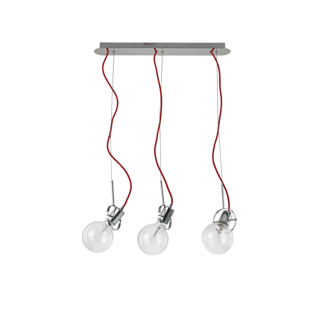 Issiglio, Lampada a Sospensione Made in Italy, Argento