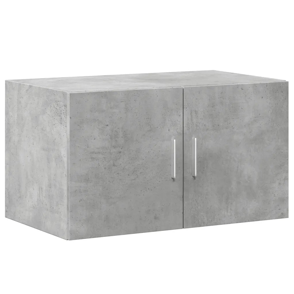 vidaXL Armadietto Grigio Cemento 70x42,5x225 cm in Truciolato