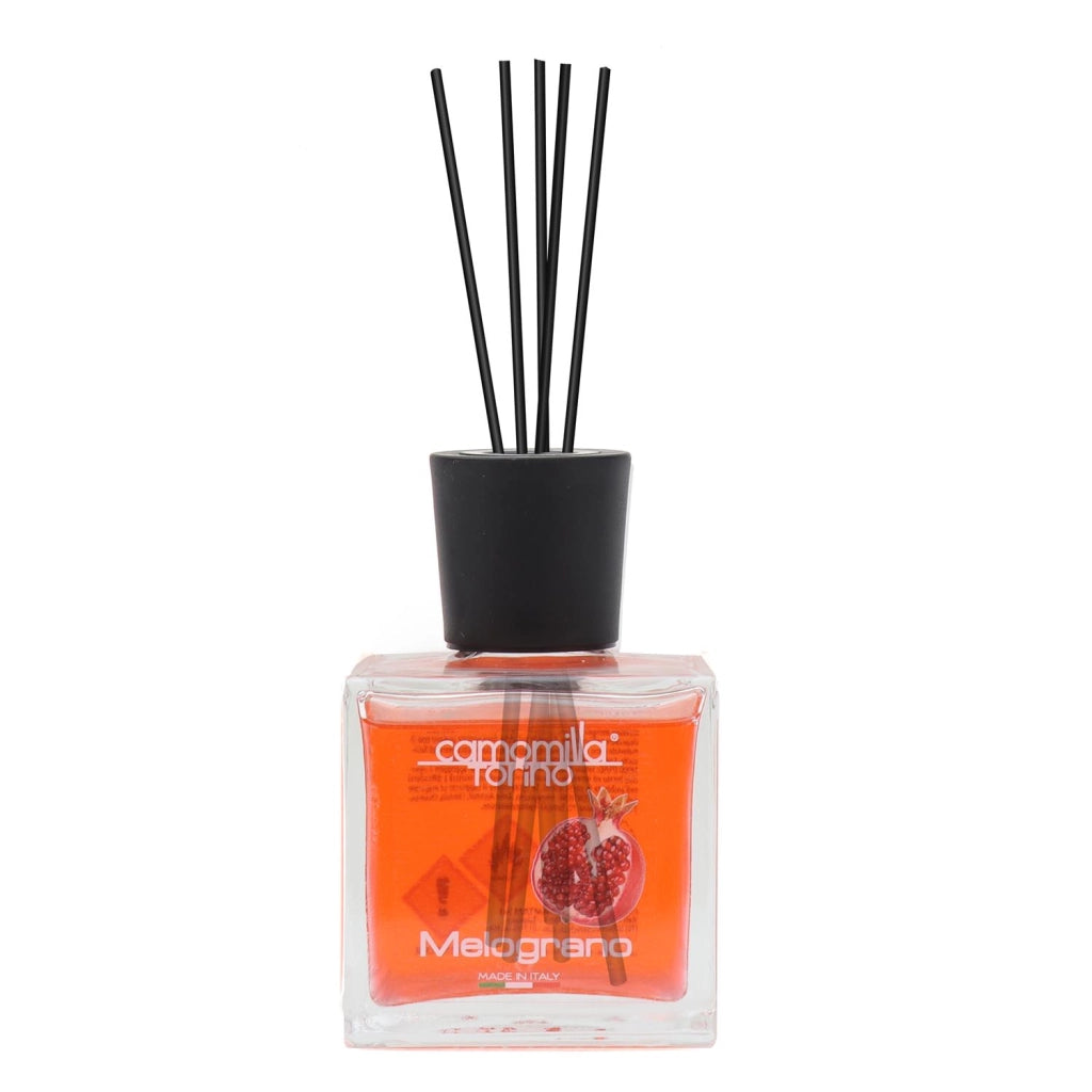 CAMOMILLA TORINO DIFFUSORE PER AMBIENTE CON BASTONCINI AL MELOGRANO DA 100 ML
