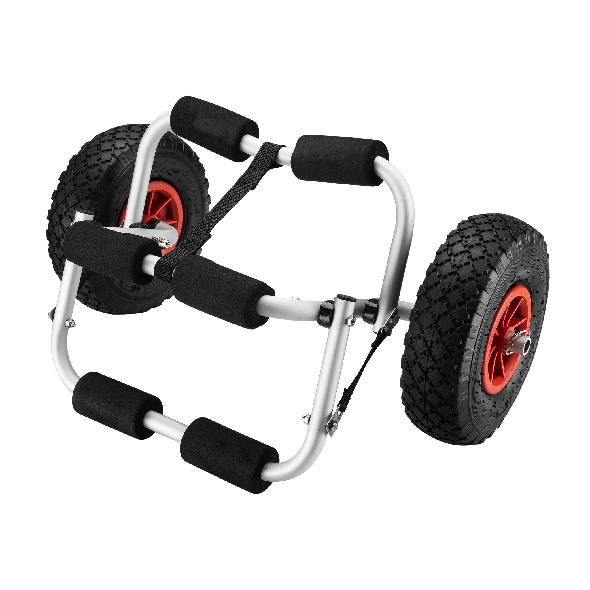 Carrello da trasporto pieghevole per kayak In alluminio Max 45 kg Per canoe e simili imbarcazioni