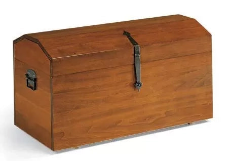 Cassapanca in legno grezza l.98 p.47 h.54 - Mobili 2G