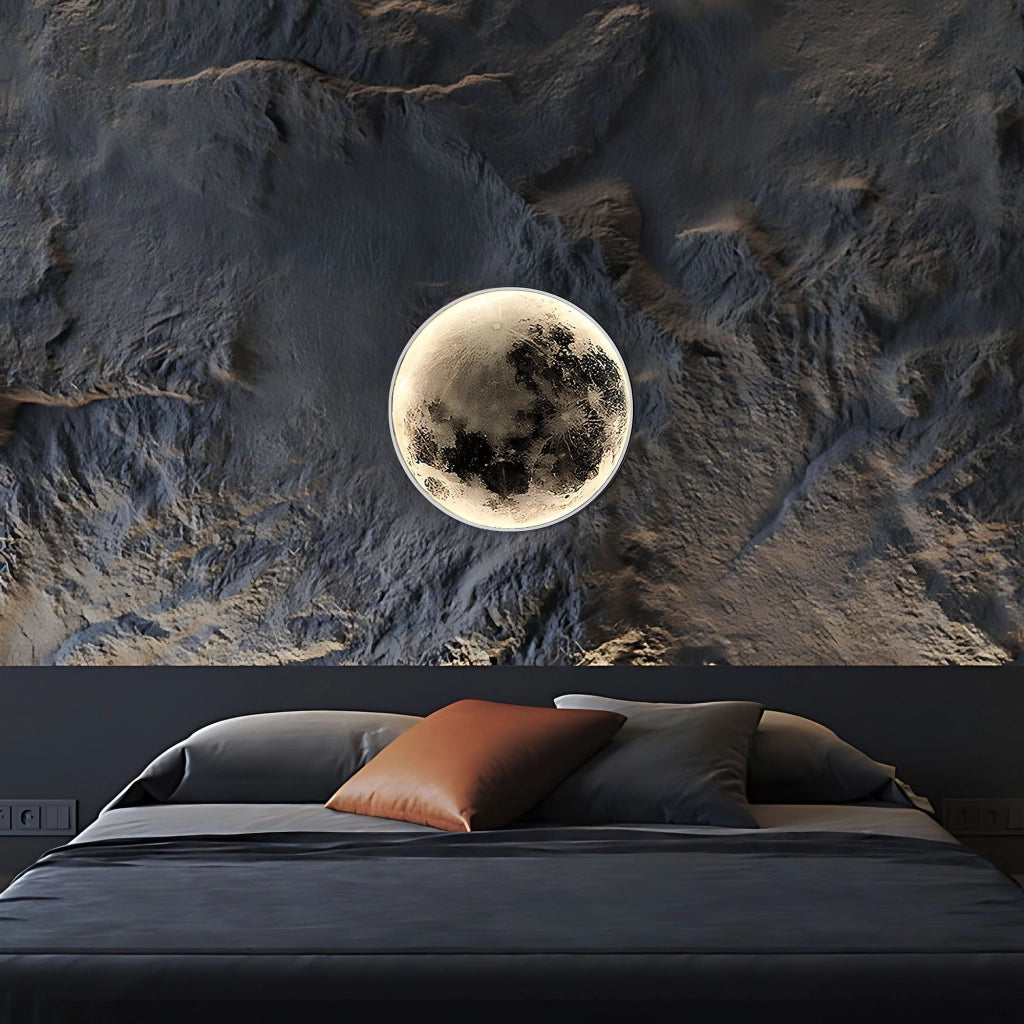 Lampada Da Soffitto App1806-cw Moon Led White