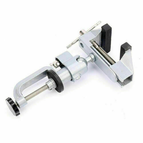 MORSA DA BANCO TAVOLO GIREVOLE 360 IN ALLUMINIO TESTA SNODATA 50MM UNIVERSAL