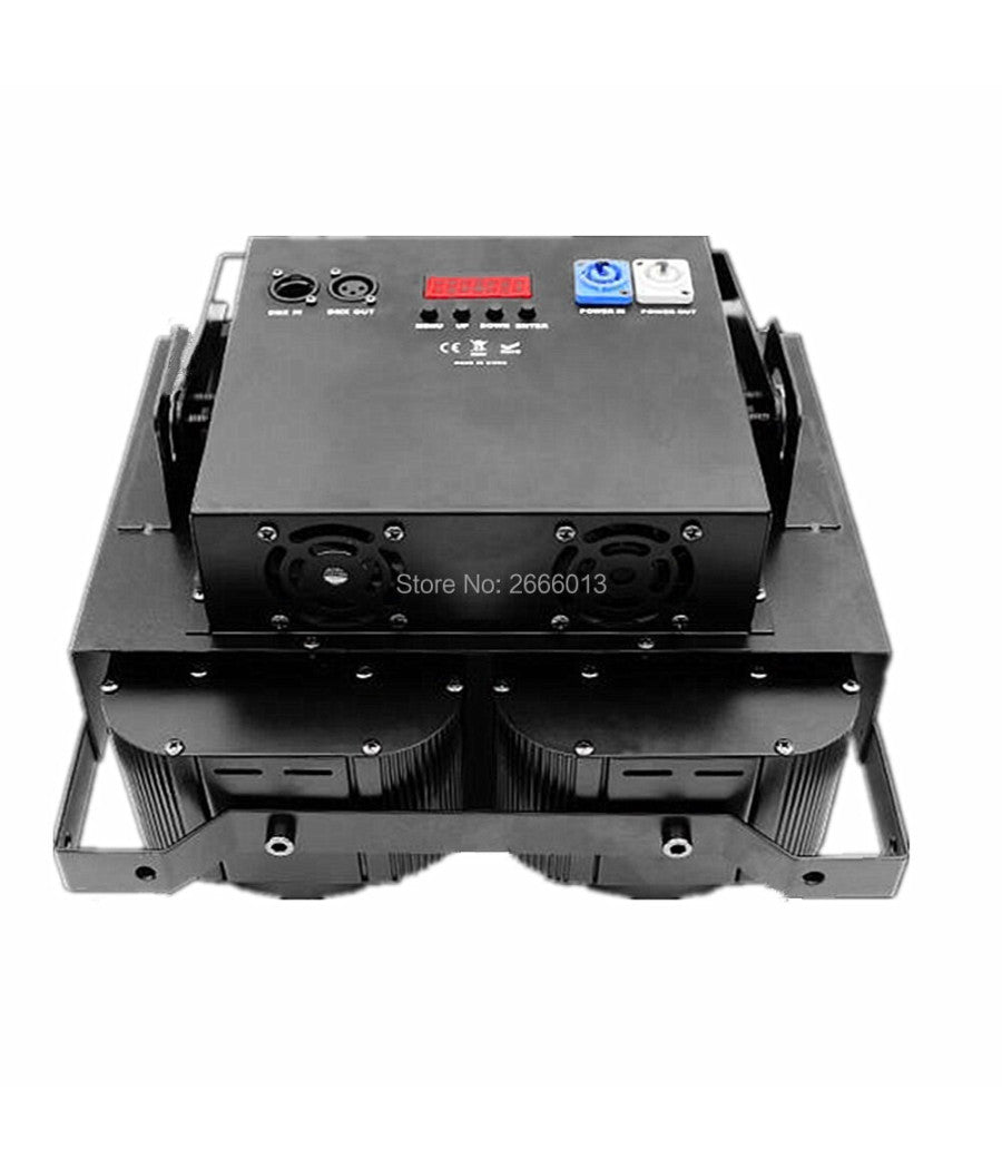 Accecatore Led 4 X 50 W Bianco Caldo + Naturale Blinder Dmx Color Change Strobo         