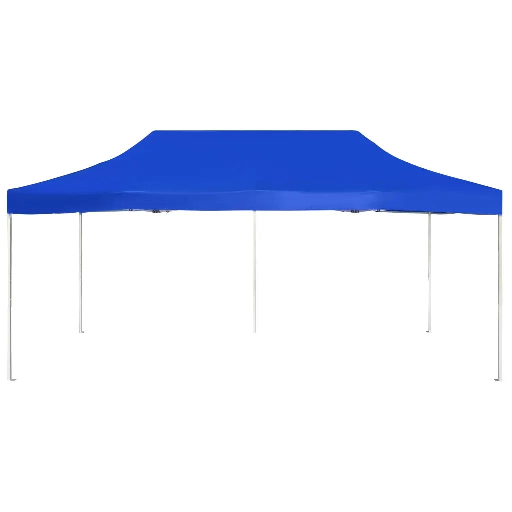 Gazebo Professionale Pieghevole Alluminio 6x3 m Blu cod mxl 54555