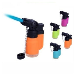 Trade Shop - Accendino Antivento Torcia Cannello Minitorcia Tascabile Ricaricabile A Gas 1jet -