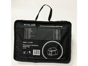 Fodera di protezione per barbecue a carbonella "King" - Nero