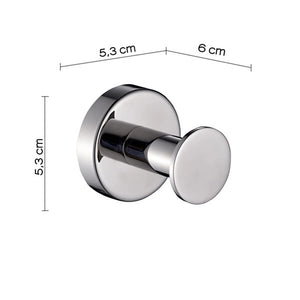 Appendino a gancio singolo Gedy in acciaio inox cromato | Project