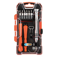 CACCIAVITI ACCESSORI RIPARAZIONE SMARTPHONE / PC IN KIT set 17 pezzi