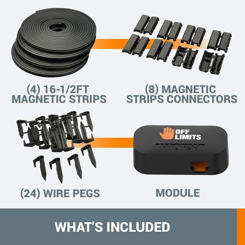 Accessorio Robot Landroid Kit Sensore + Banda Magnetica 20Mt per Delimitare