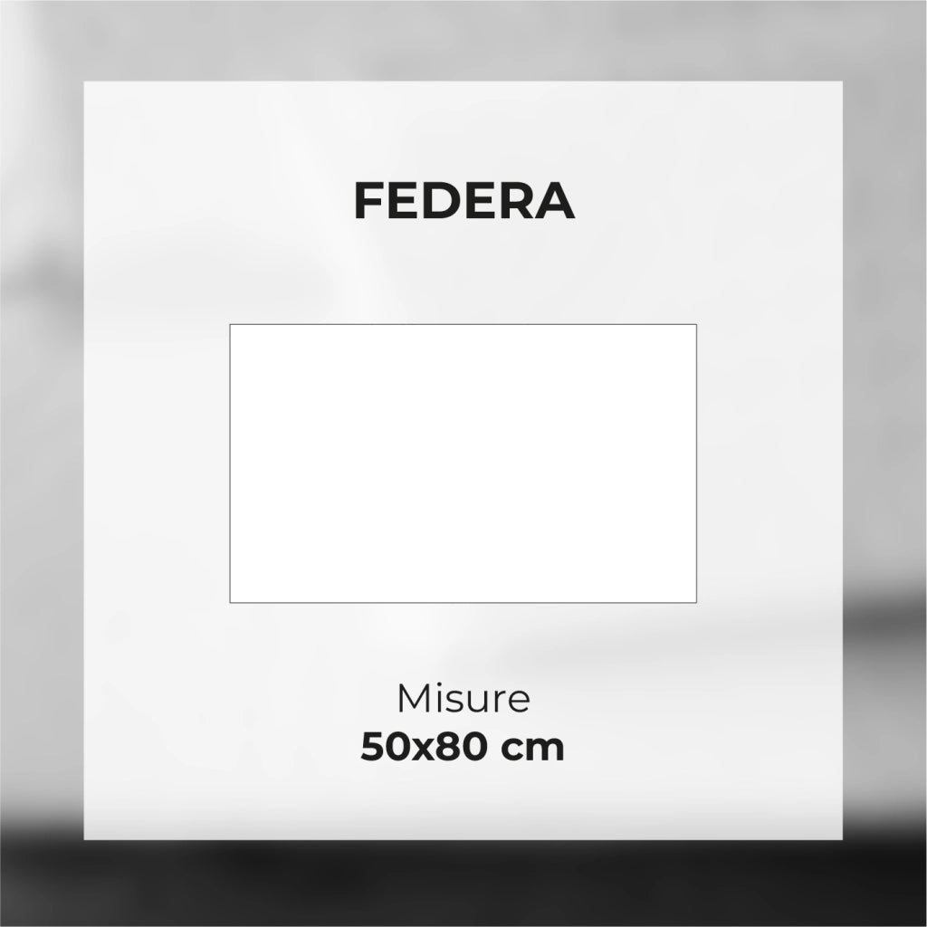 Linea Coprimaterasso e Federe Massaggianti No Stress – Effetto Micro-Massaggio Trapuntato, Tessuto Morbido e Traspirante, Angoli Elastici Resistenti 1 Federa