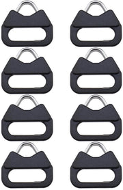 Adattatore a forma di triangolo per anello di fissaggio - Adatto per cinture di spalla - 4 Paia con cappuccio in plastica - Per Leica Panasonic Fuji