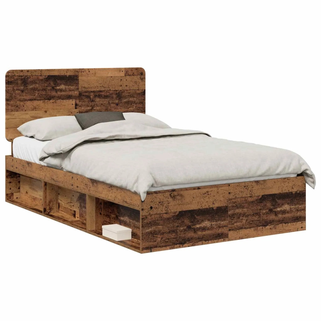 Struttura del letto Legno vecchio 120 x 200 cm Pino massello 3412513