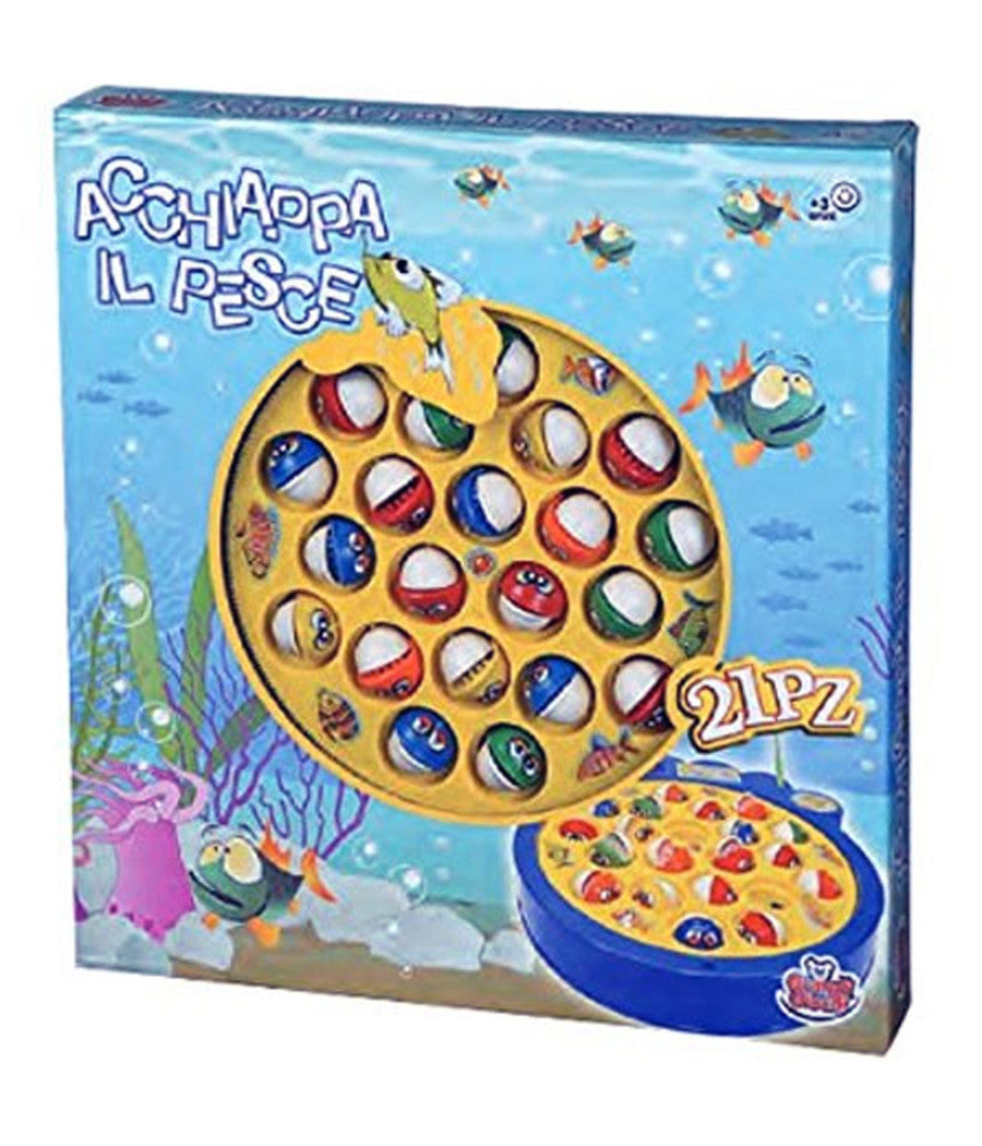 Acchiappa Il Pesce Gioco Pesca Con 21 Pesciolini Gioco Da Tavolo         