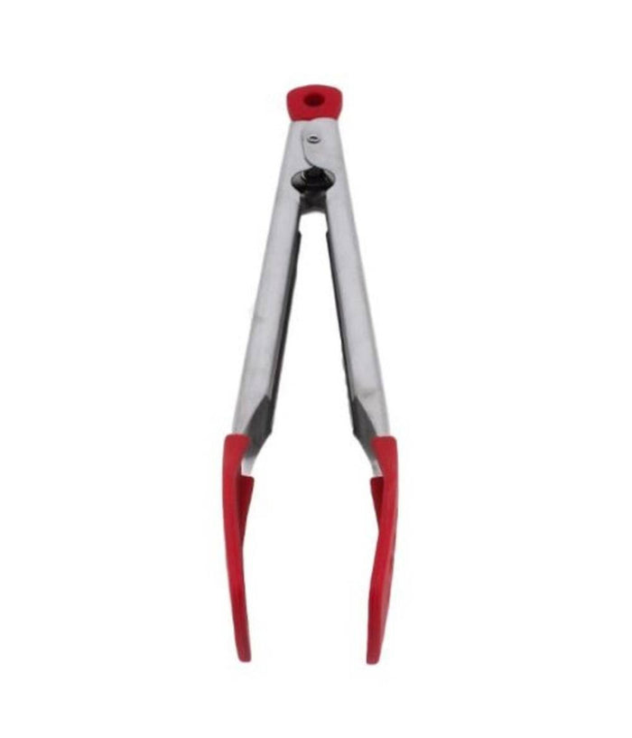 Acciaio Inox Maniglia Silicone Cibo Pinza Bbq Morsetto Utensile Da Cucina         