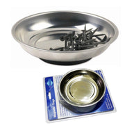 Trade Shop - Vaschetta Vassoio Piatto Magnetico Porta Minuterie Viti E Bulloni Tondo 150 Mm -