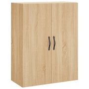 Mobile a Parete Rovere Sonoma 69,5x34x90 cm Legno Multistratocod mxl 122505