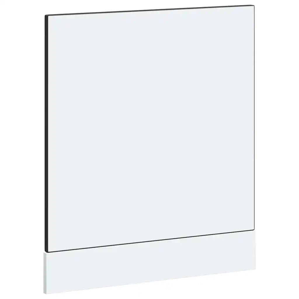 Pannello Lavastoviglie Kalmar Nero 60x1,5x67 cm in Truciolato