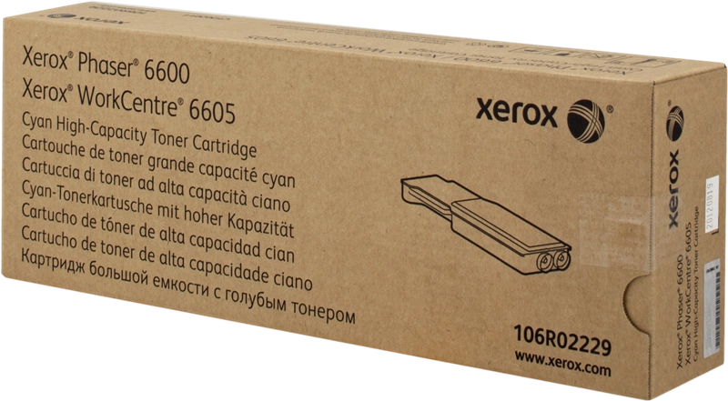 Xerox Cartuccia toner Ciano per Phaser™ 6600, WorkCentre™ 6605