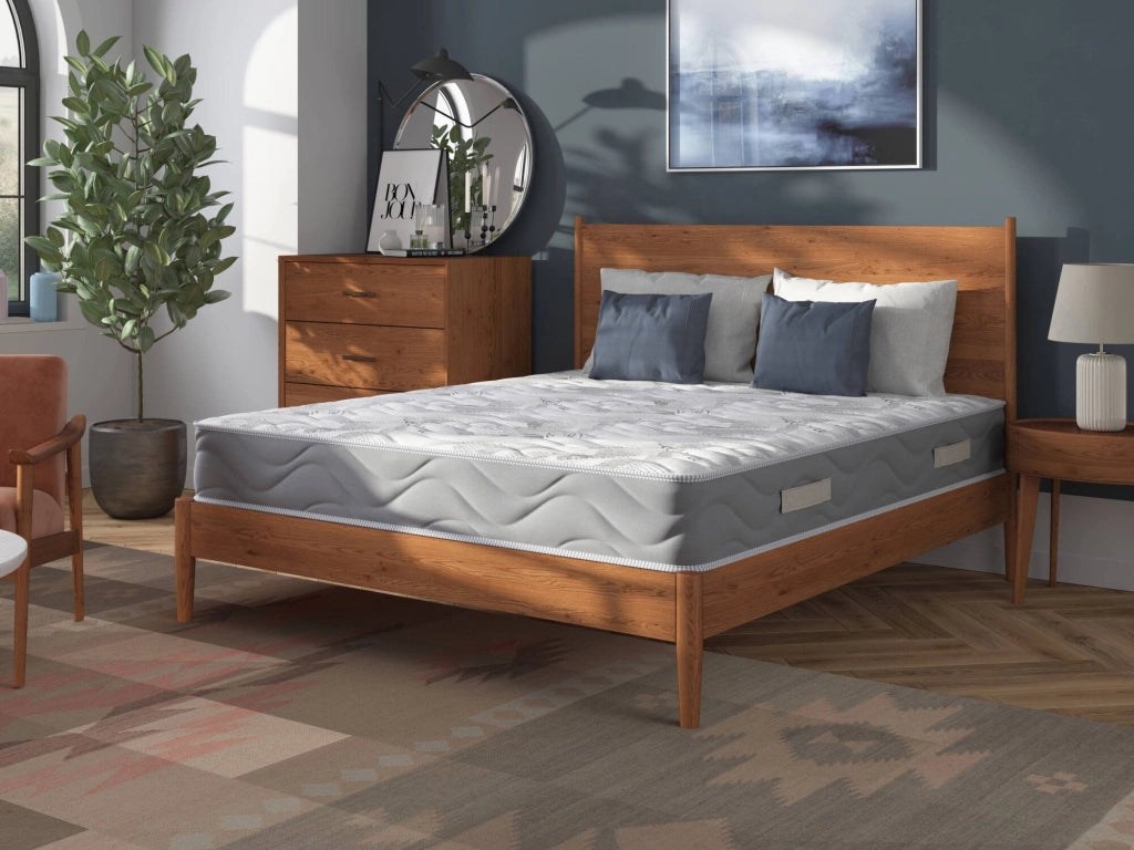 Weston, Materasso Singolo Misura Rete Compatibile 90x200 cm Made in Italy, 200x90x25h cm Bianco