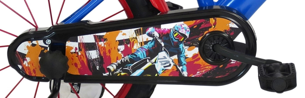 SCH SPEED 16", bicicletta per bambini, adatta a bambini tra i 5 e i 7 anni, per altezza tra 105 e 135 cm, con campanello