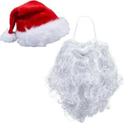 Set di costume di Natale e barba di Babbo Natale per cosplay festivo 

Modello: 12345 
Codice prodotto: 67890 
Materiali: cotone, feltro