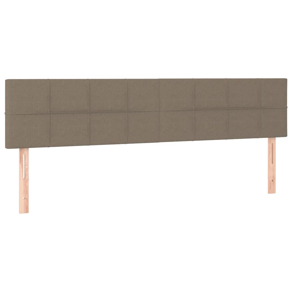 Giroletto a Molle con Materasso Tortora 160x200 cm in Tessuto 3129725