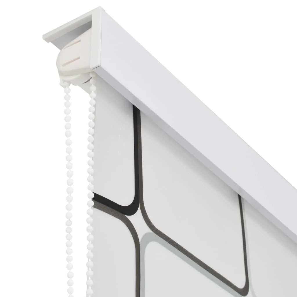 Tenda a rullo per doccia 80 x 240 cm quadrata 02_0005642
