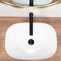 Lavabo Da Appoggio In Ceramica Rea Angie
