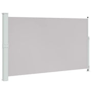 Tenda da Sole | Tenda laterale Retrattile per Patio 180x300 cm Grigia