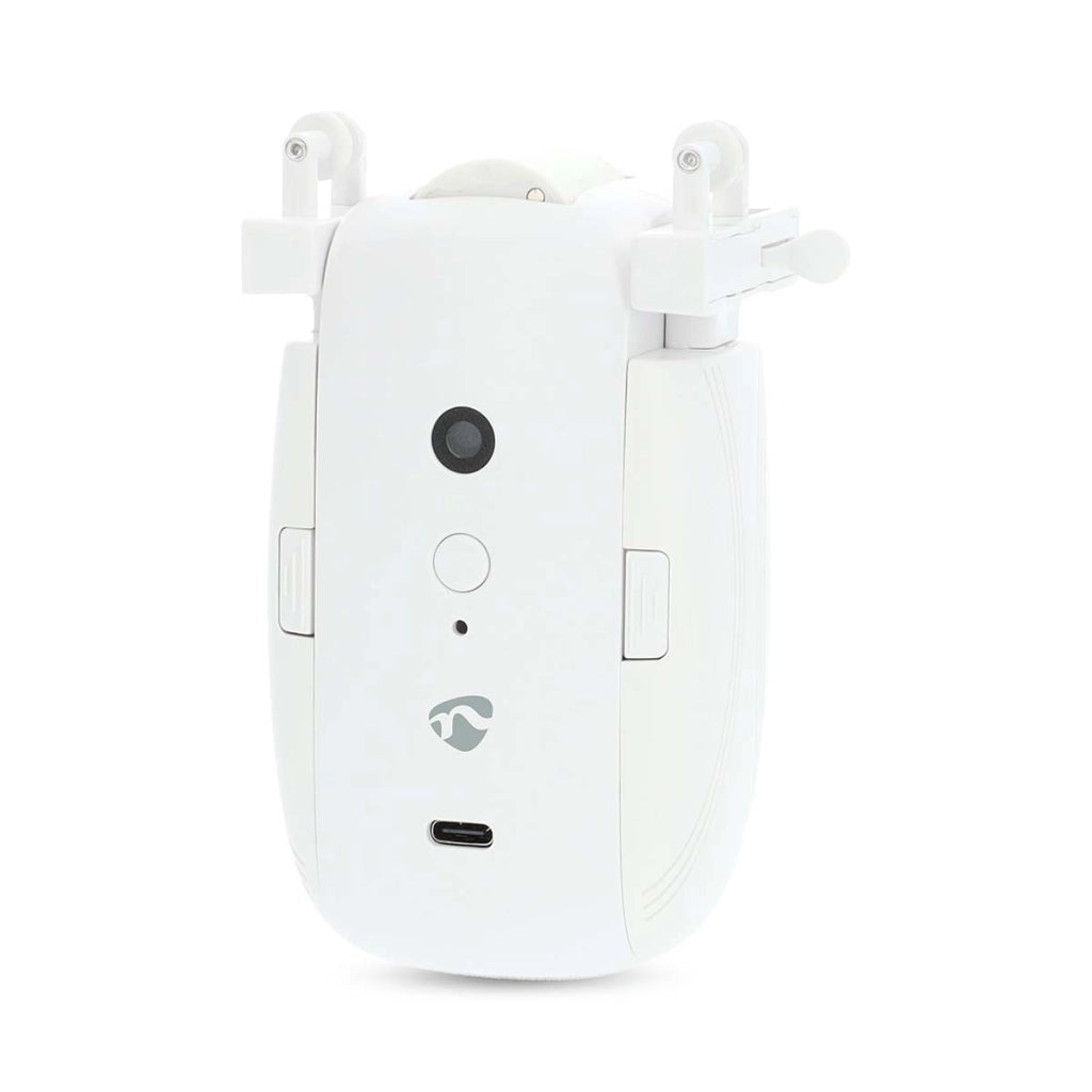 SmartLife Robot motorizzato per tende a binario I/U 12 kg con controllo vocale Bianco Nedis