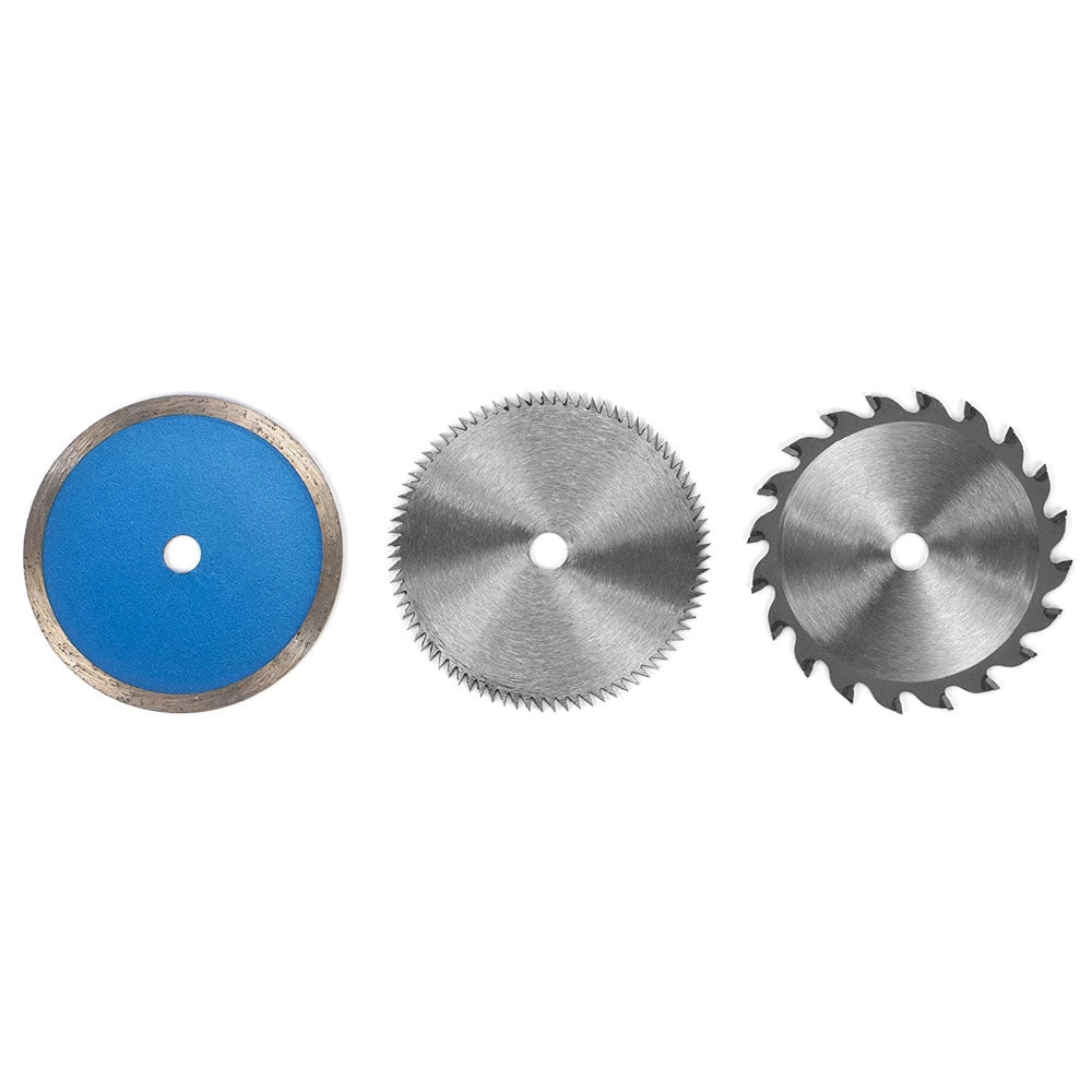 Dischi per Mini Sega Circolare Foro Ø  1 cm Ricambio Originale Einhell Set 6 pz