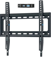 Supporto per TV ultrasottile per la maggior parte delle TV da 26 a 55 pollici con VESA 400 x 400 mm e 45,5 kg, posizionamento piatto contro il muro, supporto per TV piatto MD2361-K-02