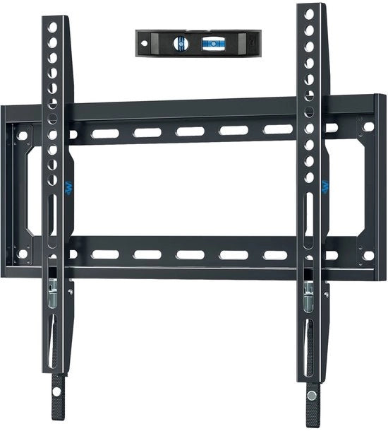 Supporto per TV ultrasottile per la maggior parte delle TV da 26 a 55 pollici con VESA 400 x 400 mm e 45,5 kg, posizionamento piatto contro il muro, supporto per TV piatto MD2361-K-02