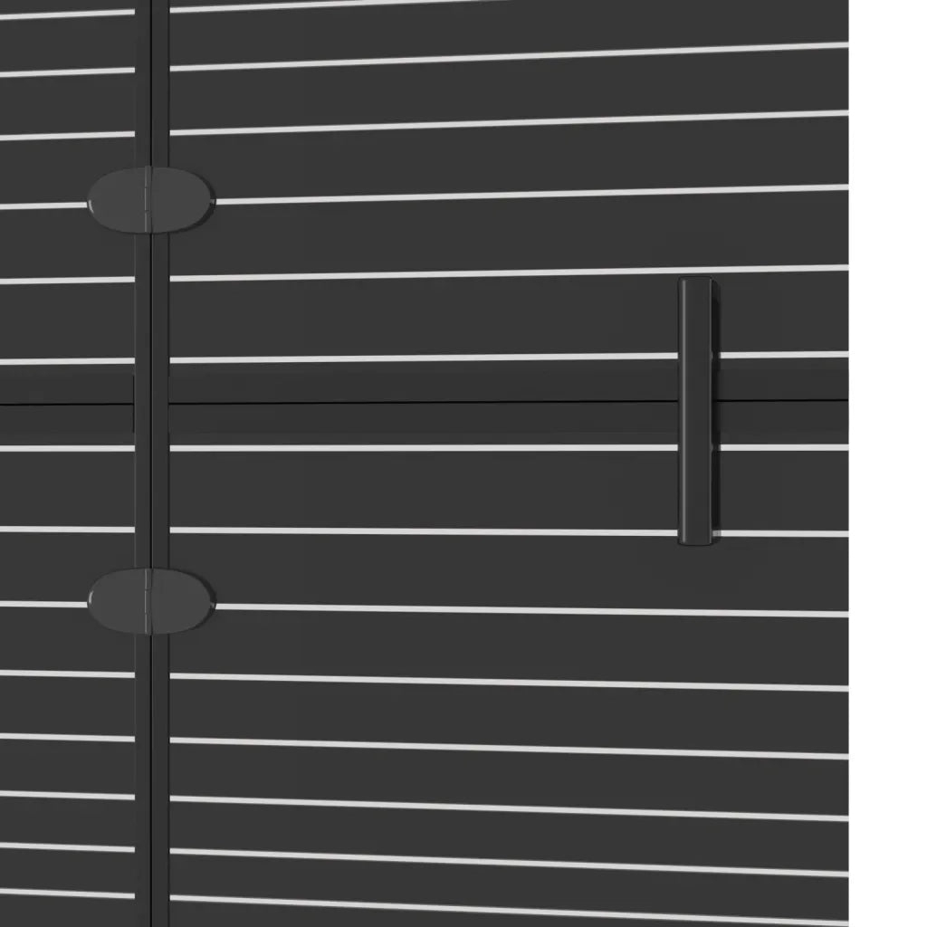 Pannello Doccia Pieghevole in ESG 120x140 cm Nero CFW5357511