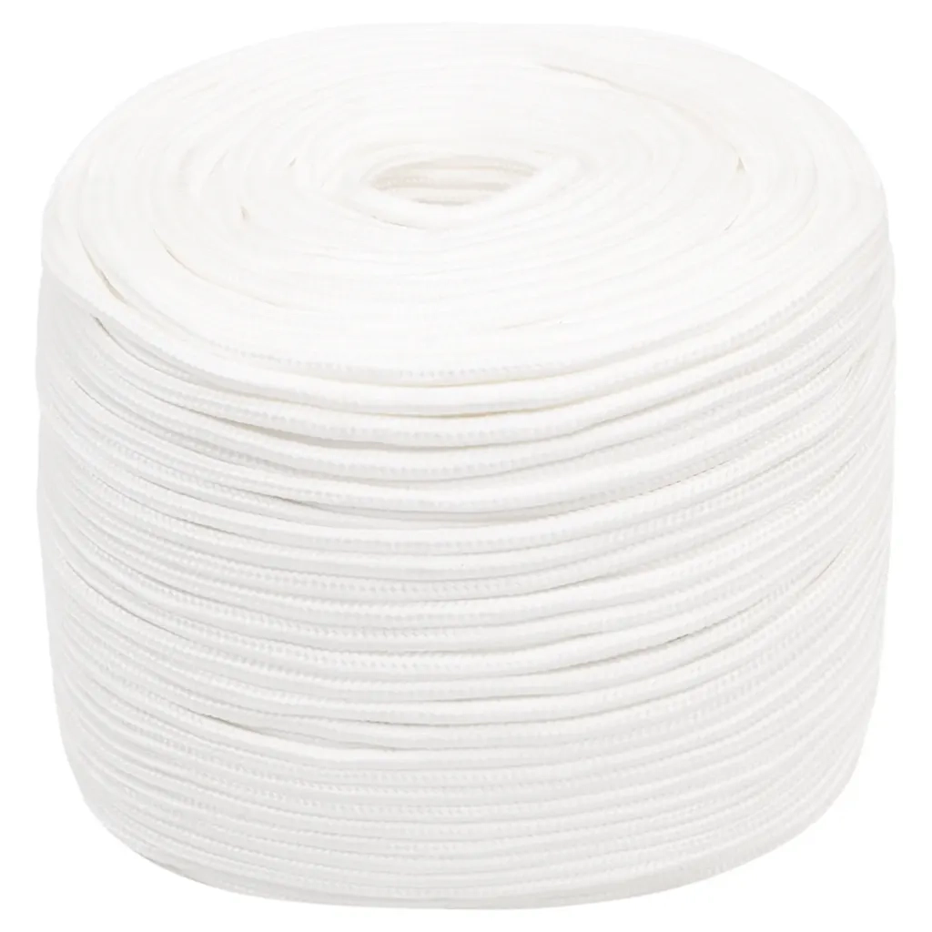 Corda per barca Completamente Bianca 8 mm 25 m in Polipropilene 152554