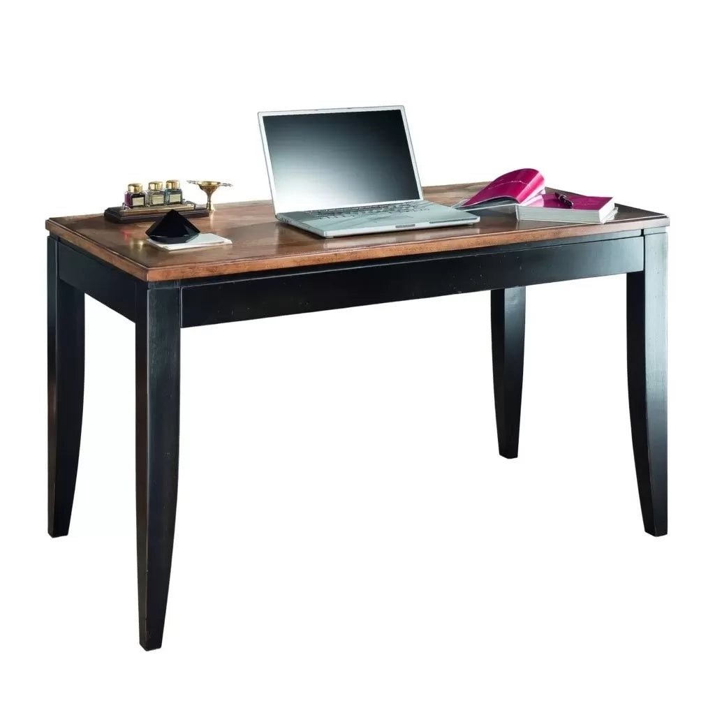 Scrivania 1 cassetto intarsio legno shabby 130x70x78 - Mobili 2G
