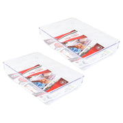 KIT SET 2 PZ MAURY'S VASCHETTA CONTENITORE PER FRIGORIFERO 23 X 15 X H5 CM